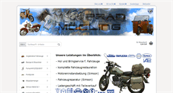 Desktop Screenshot of motorrad-moegling.de